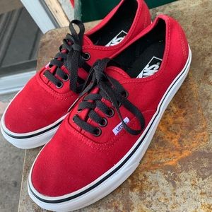 Red vans